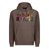 Coffee Dia De Los Muertos Premium Hoodie - texasbilliewilder