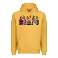 Mustard Dia De Los Muertos Premium Hoodie - texasbilliewilder