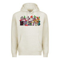 Oatmeal Heather Dia De Los Muertos Premium Hoodie - texasbilliewilder