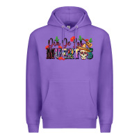 Purple Dia De Los Muertos Premium Hoodie - texasbilliewilder