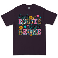 Plum kinda boujee kinda broke Premium Tee - Zillion Design Studio