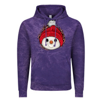 Cloud Purple snowman Vintage Hoodie - JahusDesignShop