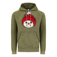 Vintage Olive snowman Vintage Hoodie - JahusDesignShop