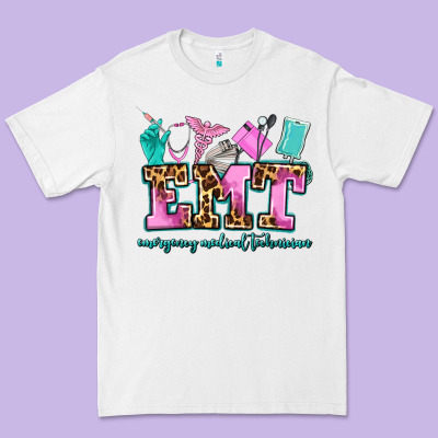 Emt Emergency Medical Technician Premium Tee Designed By Adodesignshop