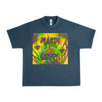 Midnight Navy mardi gras queen Urban Heavy Tee - Artiststas