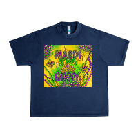 Navy mardi gras queen Urban Heavy Tee - Artiststas