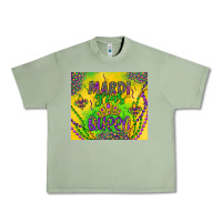 Oil Green mardi gras queen Urban Heavy Tee - Artiststas