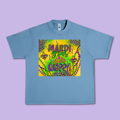 Mardi Gras Queen Urban Heavy Tee Designed By Artiststas