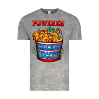Cloud Rock powered by chicken nuggets Vintage Tee - AdoDesignShop