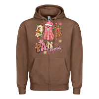 Chestnut pantasmas christmas mexican conchas ghosts Zipper Hoodie - MaliasSmallBusiness