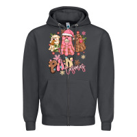 Smoke pantasmas christmas mexican conchas ghosts Zipper Hoodie - MaliasSmallBusiness