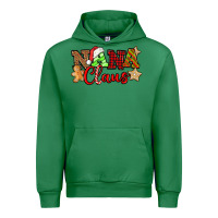 Emerald Nana Claus Christmas Lights And Gifts mother's day Urban Hoodie - HowdyJamesFarm