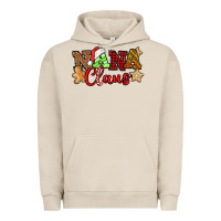 Pigment French Oak Nana Claus Christmas Lights And Gifts mother's day Urban Hoodie - HowdyJamesFarm