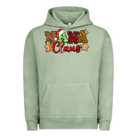 Pigment Oil Green Nana Claus Christmas Lights And Gifts mother's day Urban Hoodie - HowdyJamesFarm