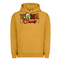 Pigment Peanut Butter Nana Claus Christmas Lights And Gifts mother's day Urban Hoodie - HowdyJamesFarm