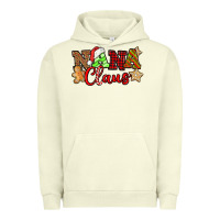 Pigment Pistachio Nana Claus Christmas Lights And Gifts mother's day Urban Hoodie - HowdyJamesFarm