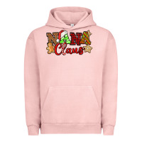 Pigment Salmon Nana Claus Christmas Lights And Gifts mother's day Urban Hoodie - HowdyJamesFarm