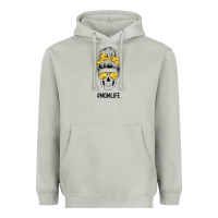 Moon Dust Yellow Flower Mom Skull Heavyweight Hoodie - Bettercallsaul