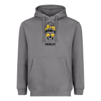 Storm Yellow Flower Mom Skull Heavyweight Hoodie - Bettercallsaul