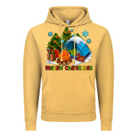 Vintage Mustard merry Christmas camp Vintage Hoodie - AdoDesignShop