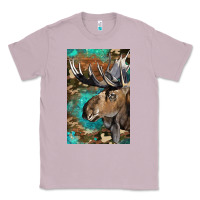 Lilac Western Camo Moose Classic Tee - LillyAllenDesigns