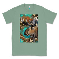 Sage Western Camo Moose Classic Tee - LillyAllenDesigns