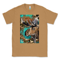 Toasted Coconut Western Camo Moose Classic Tee - LillyAllenDesigns