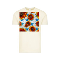 Vintage Arctic patriotic sunflowers and stars Vintage Tee - BundleAndBundleShop