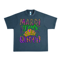 Midnight Navy mardi gras queen Urban Heavy Tee - Artiststas