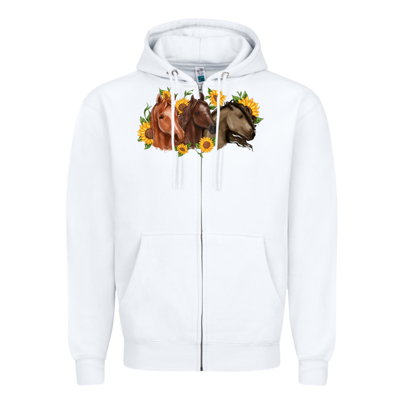 Western Horses Zipper Hoodie by MaliasSmallBusiness | Teevron