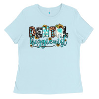 Baby Blue dental hygienist Ladies Tee - JahusDesignShop