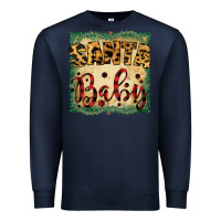Navy Santa Baby Premium Sweatshirt - Bettercallsaul