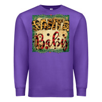 Purple Santa Baby Premium Sweatshirt - Bettercallsaul