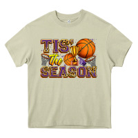 Mossy tis' the season basketball Heavy Core Tee - Zillion Design Studio