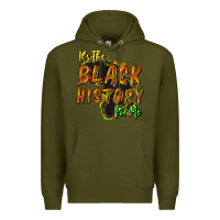 Army Green its the black history for me Premium Hoodie - NancyCooperArtShop