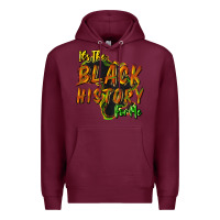 Burgundy its the black history for me Premium Hoodie - NancyCooperArtShop