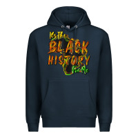 Navy its the black history for me Premium Hoodie - NancyCooperArtShop