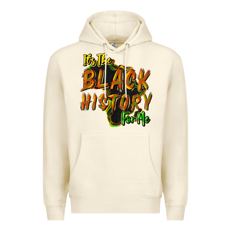 Its The Black History For Me Premium Hoodie by NancyCooperArtShop | Teevron
