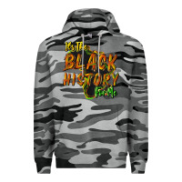 Slate Camo its the black history for me Premium Hoodie - NancyCooperArtShop