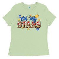 Matcha oh my stars Ladies Tee - texasbilliewilder
