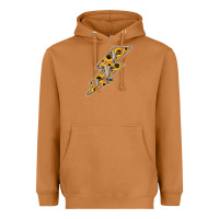 Meerkat Sunflower and Skull Lightning Heavyweight Hoodie - Bettercallsaul