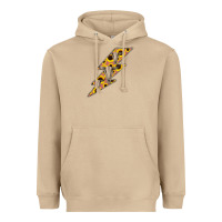 Mushroom Sunflower and Skull Lightning Heavyweight Hoodie - Bettercallsaul