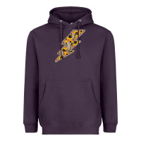 Plum Sunflower and Skull Lightning Heavyweight Hoodie - Bettercallsaul