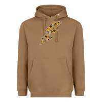 Toasted Coconut Sunflower and Skull Lightning Heavyweight Hoodie - Bettercallsaul