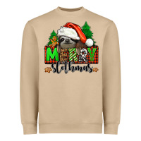 Mushroom merry slothmas Heavyweight Sweatshirt - Jasminsmagicworld