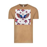 Vintage Camel patriotic eagle wing Vintage Tee - BundleAndBundleShop