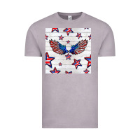 Vintage Zinc patriotic eagle wing Vintage Tee - BundleAndBundleShop
