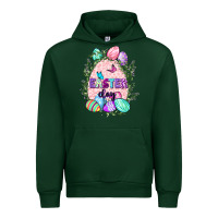 Forest Green Easter Day Urban Hoodie - CowGirlArtShop