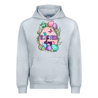 Heather Grey Easter Day Urban Hoodie - CowGirlArtShop