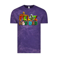 Cloud Purple feliz navidad sombrero Vintage Tee - AdoDesignShop